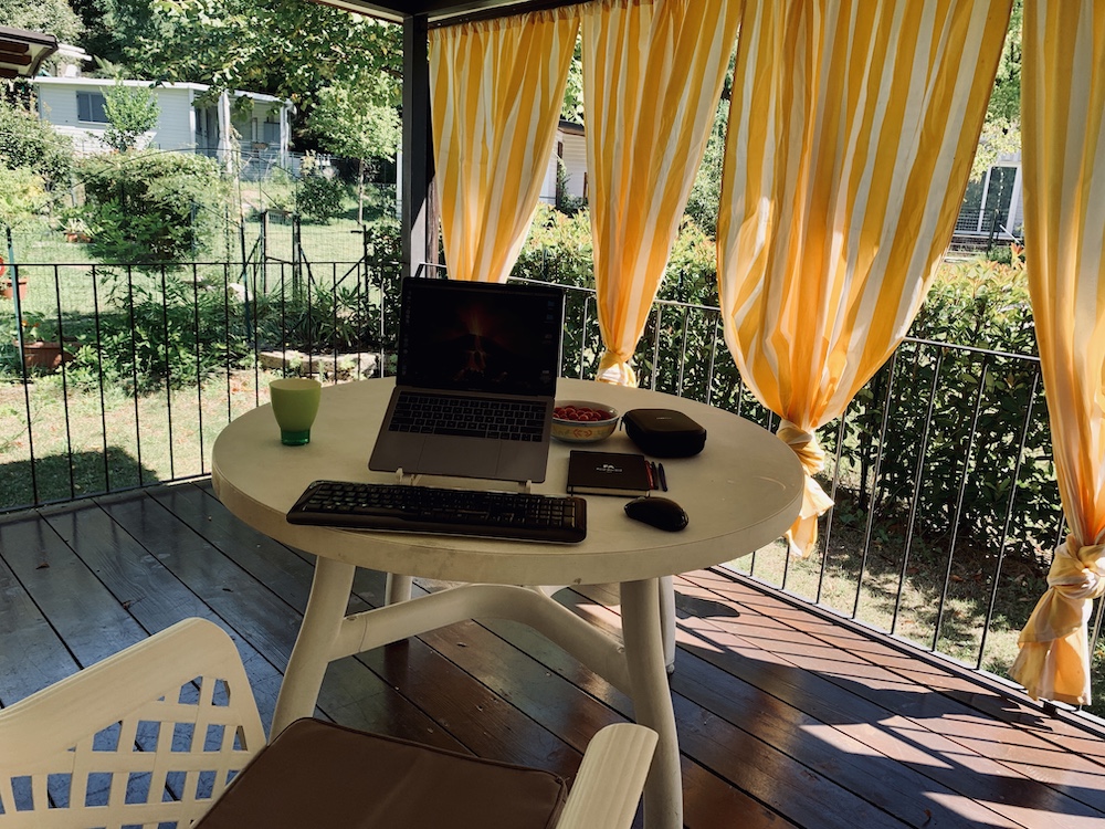 Diario di scrittura durante una sfida creativa